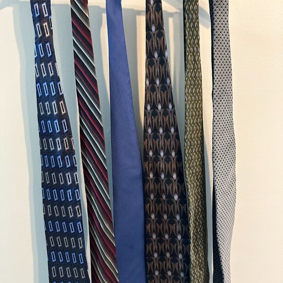 Lot of six men's ties - Picture 1 of 7